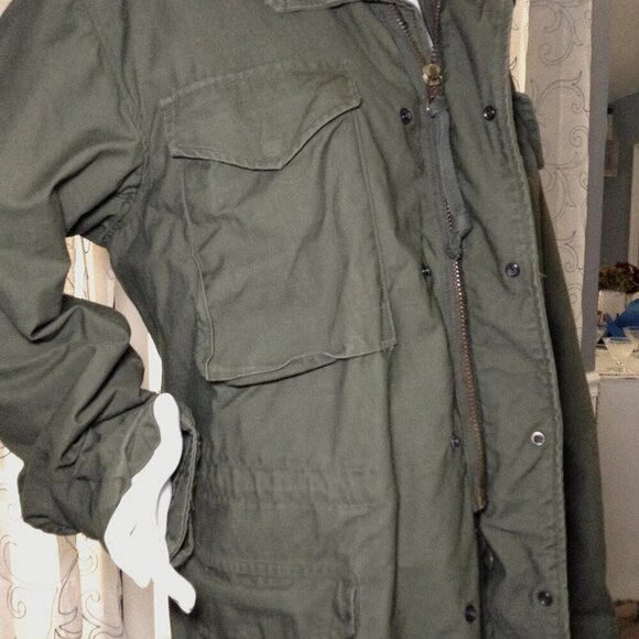 VINTAGE Vietnam 1965 Field Jacket. "M", Militaria, Collectible, Dudecore, Goth - Picture 3 of 10